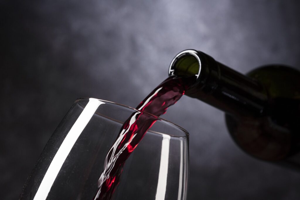 Wine Lovers Wijnfles Glas Save Water, Drink Wijn - Wijnglazen fles XXL met spreuk - Wijnglas grappig als perfect cadeau-idee - incl. reinigingskralen