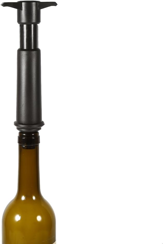 Vacuümpomp voor wijnflessen met 2 kurken, voor het bewaren van wijn, champagne, 12,5 cm